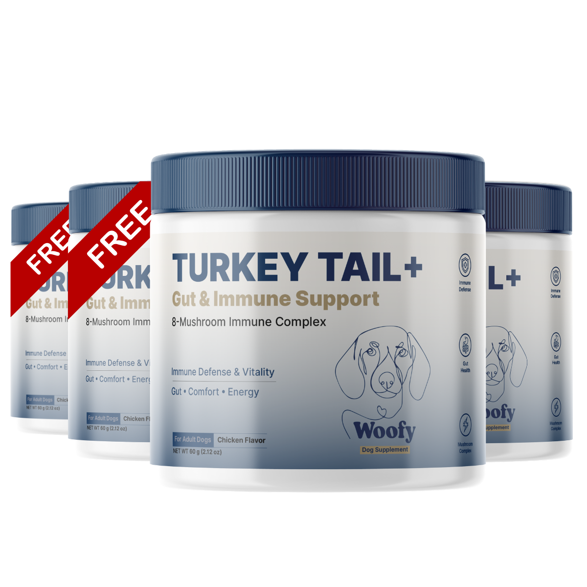 Turkey Tail+ for Dogs