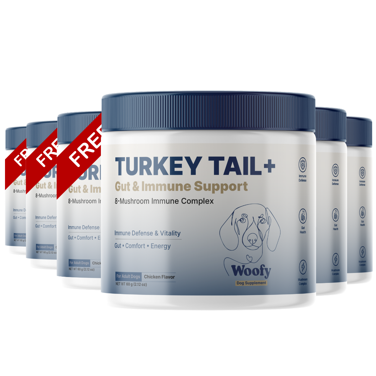 Turkey Tail+ for Dogs