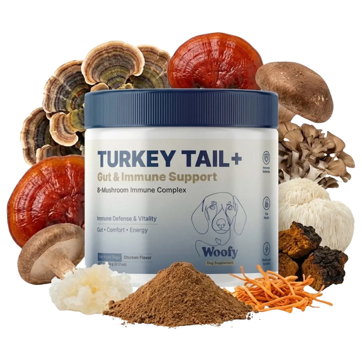 Turkey Tail+ for Dogs